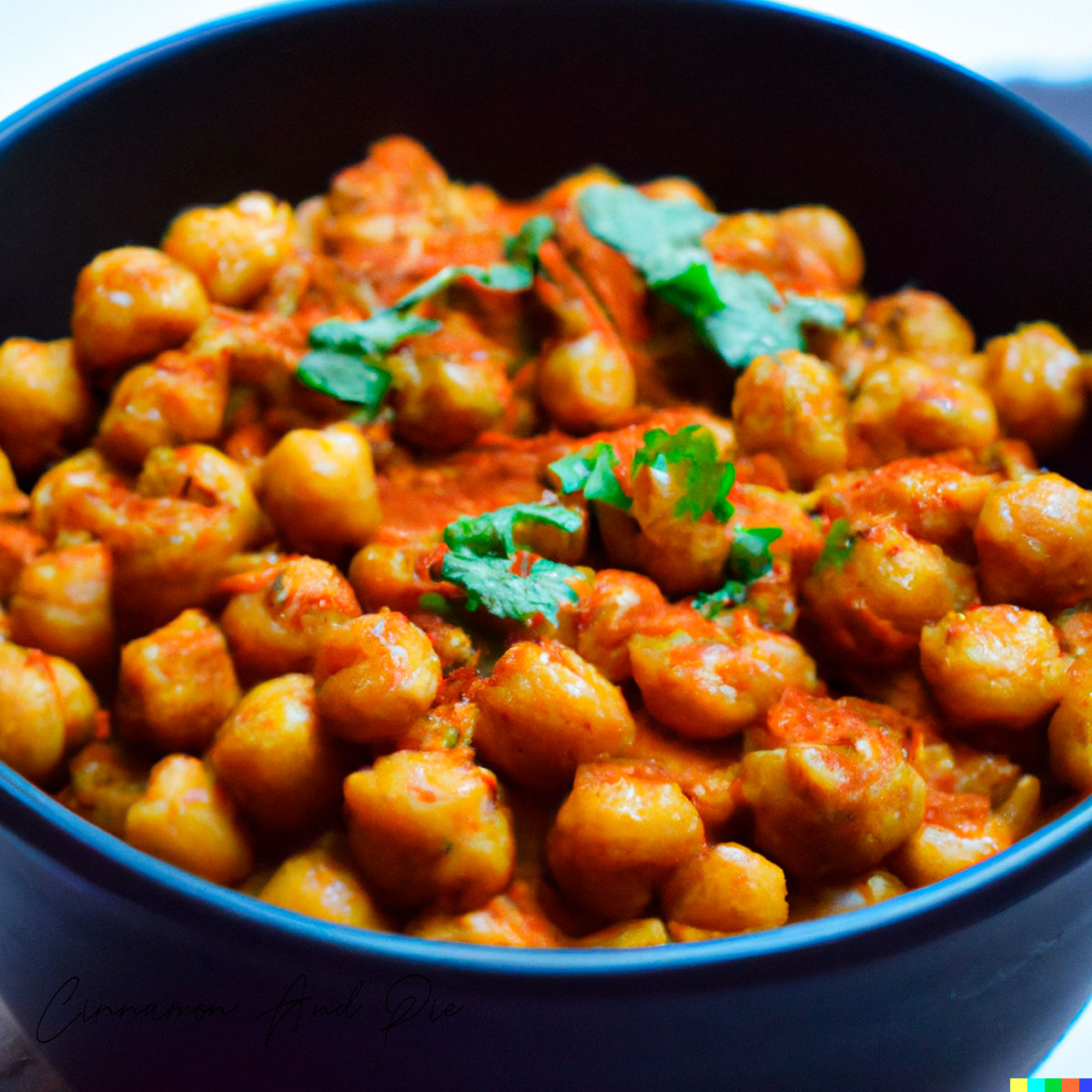 Chickpea Curry Recipe Cinnamon And Pie